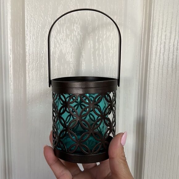 PARTYLITE Lantern 1 Island Inspiration Mini Lantern NWOB - Picture 7 of 8